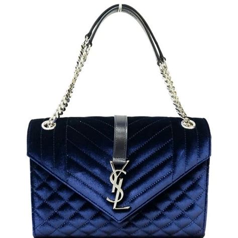 ysl navy blue|Women's Saint Laurent Handbags .